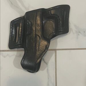 Galco OWB Black Leather Holster Glock 42, 43, 43X